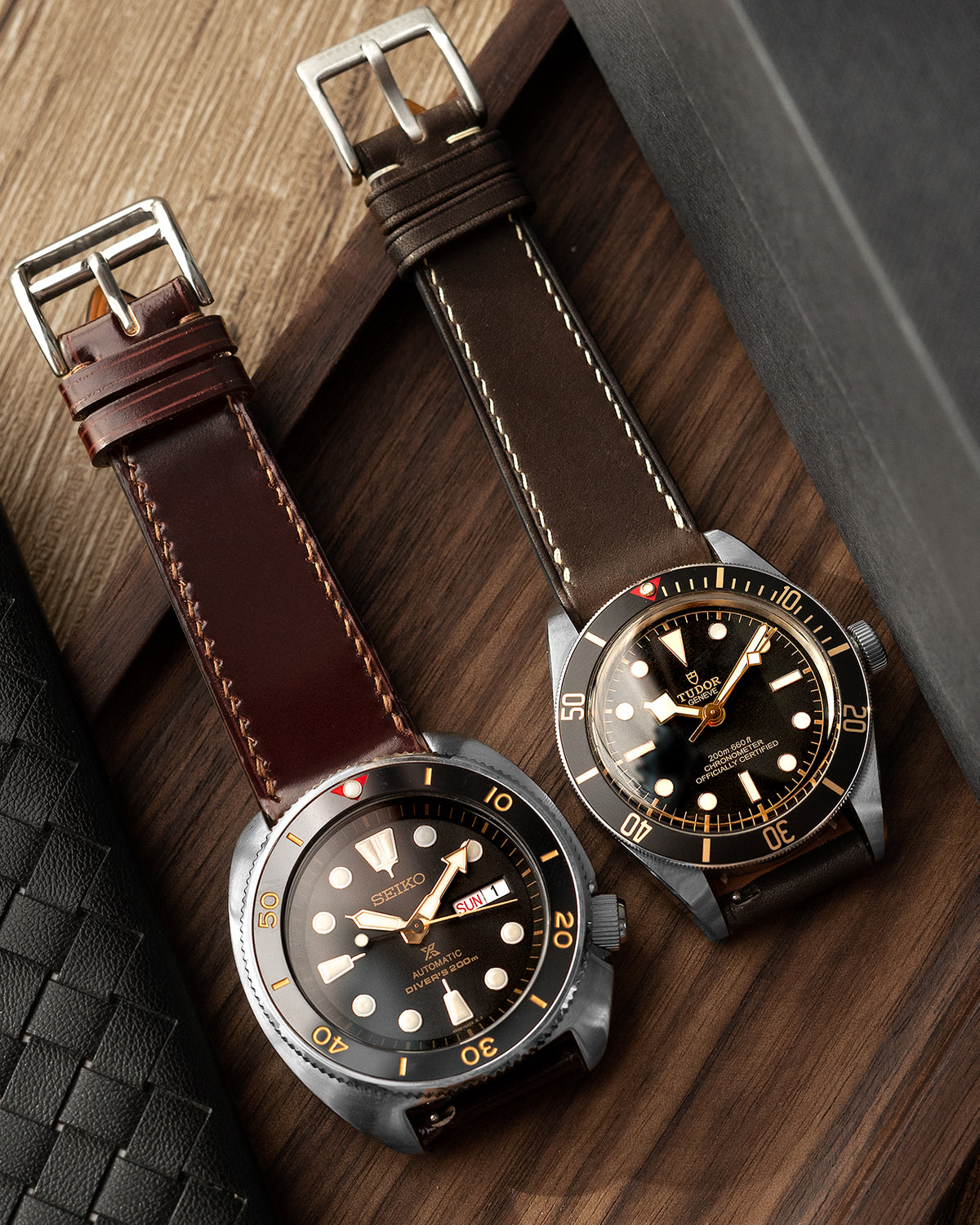 Novonappa Leather Strap (Chocolate)