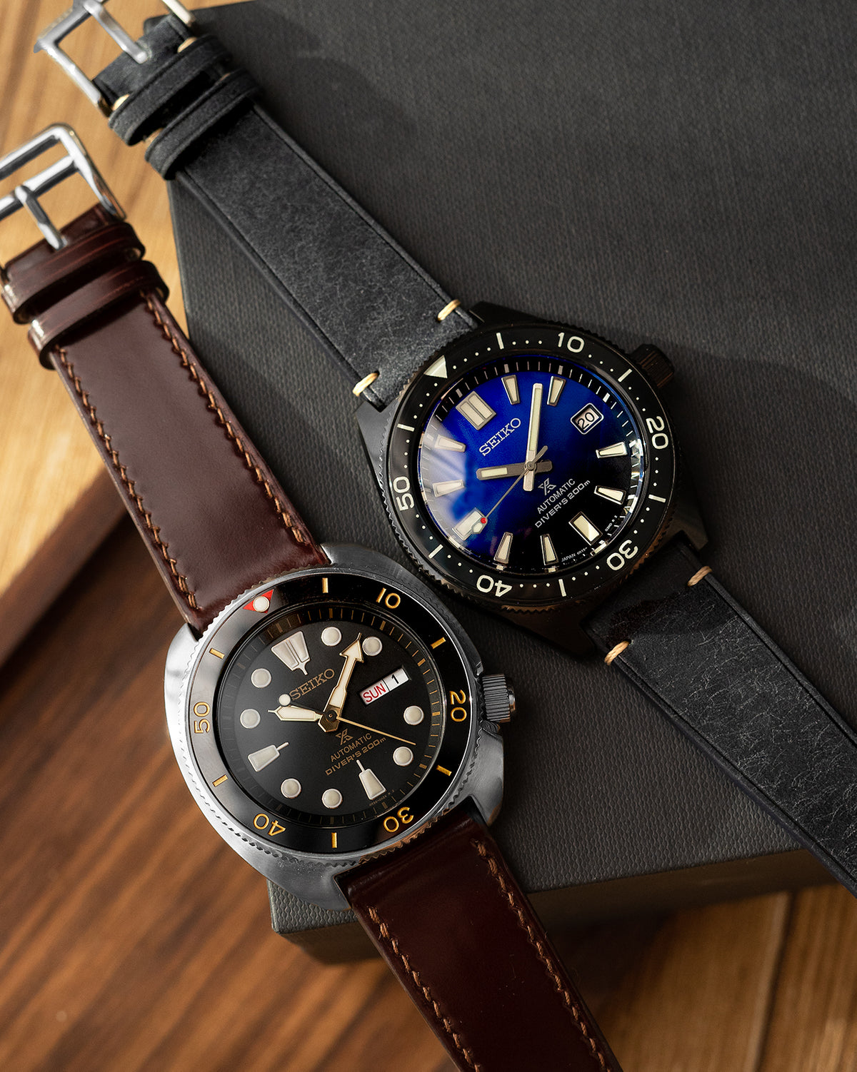 Shell Cordovan Strap (Burgundy)