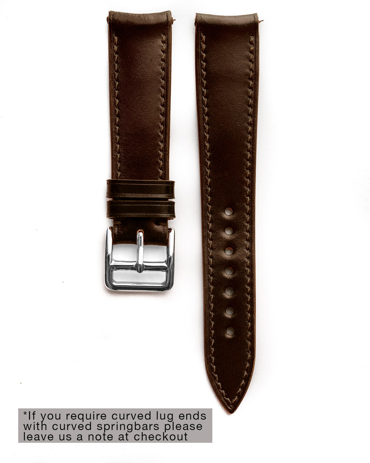 Shell Cordovan Strap (Cognac)