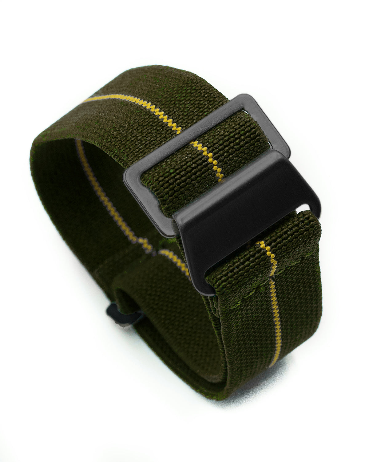 PARA Elastic (Stealth) - Olive Green with Yellow Centerline