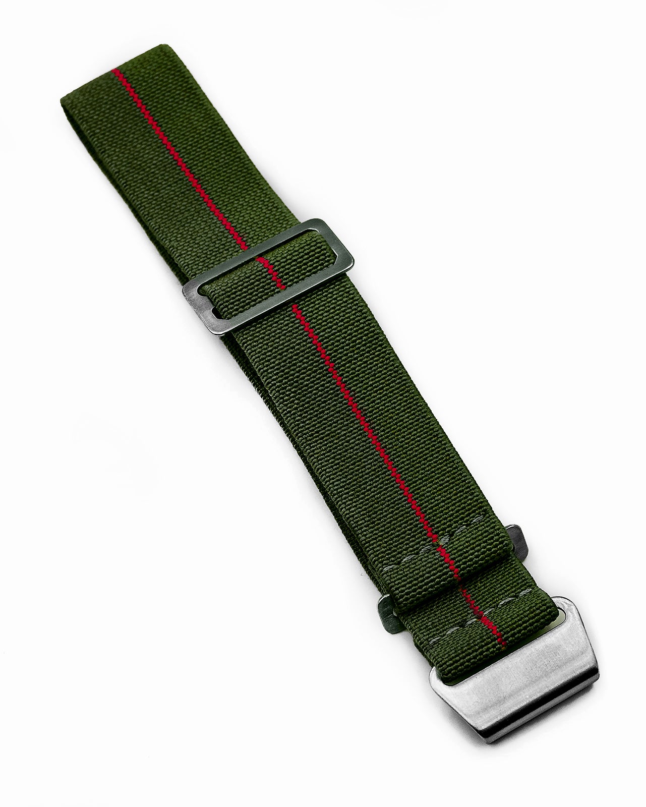 PARA Elastic - Olive Green with Red Centerline