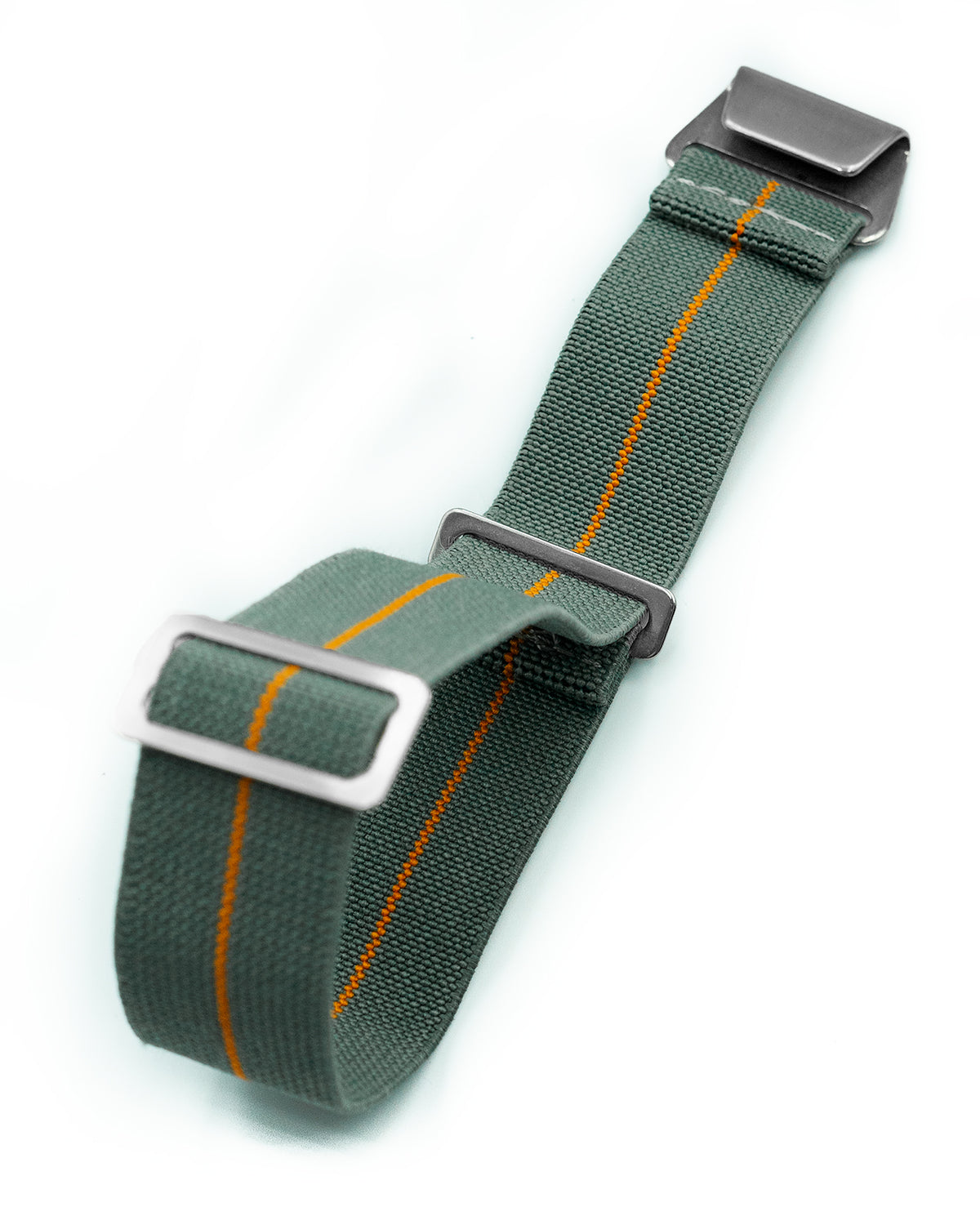 PARA Elastic - Sage Grey with Orange Centerline