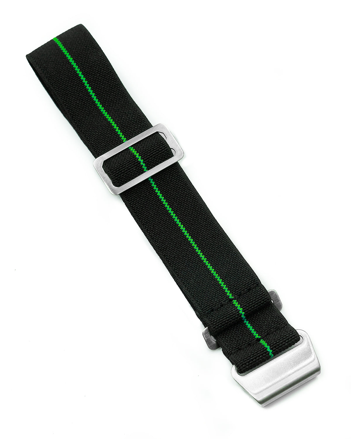 PARA Elastic - Black with Green Centerline