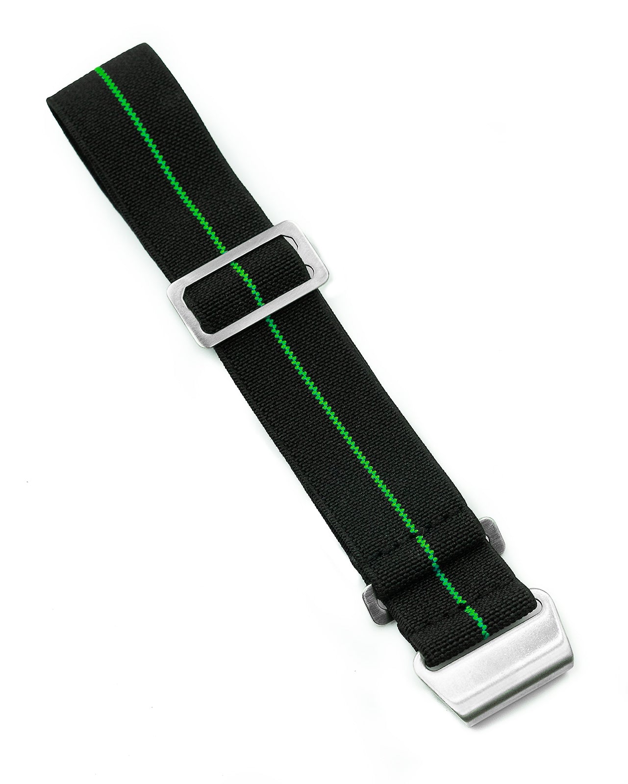 PARA Elastic - Black with Green Centerline