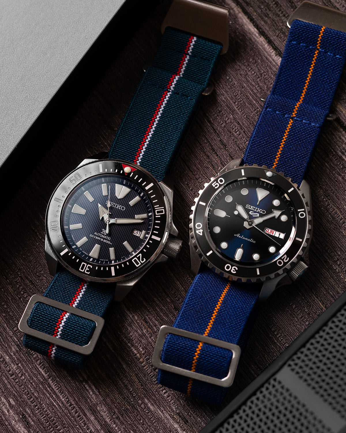 PARA Elastic - Blue with Red &amp; White Centerline