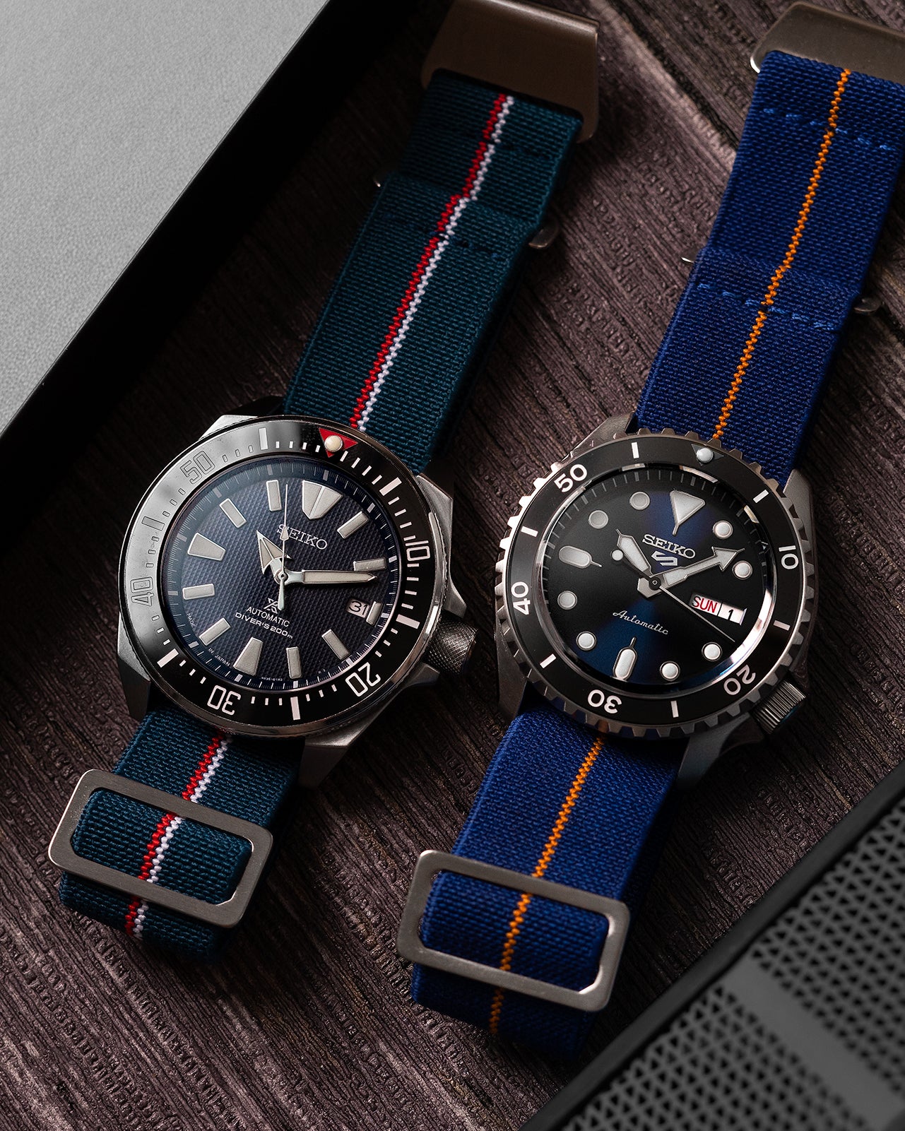 PARA Elastic - Blue with Orange Centerline