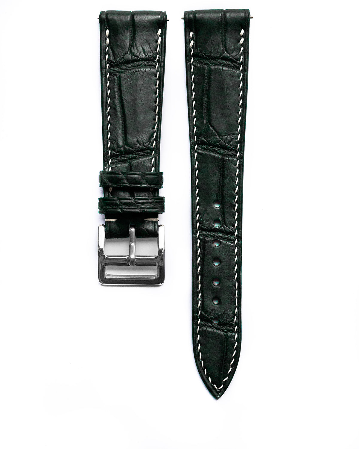 Custom - Alligator Leather Strap (Square Scales)