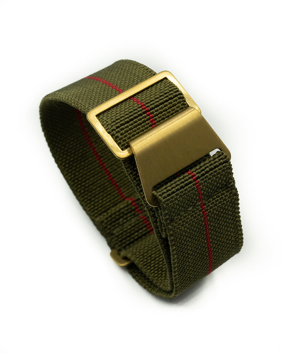PARA Elastic (Bronze) - Olive Green with Red Centerline