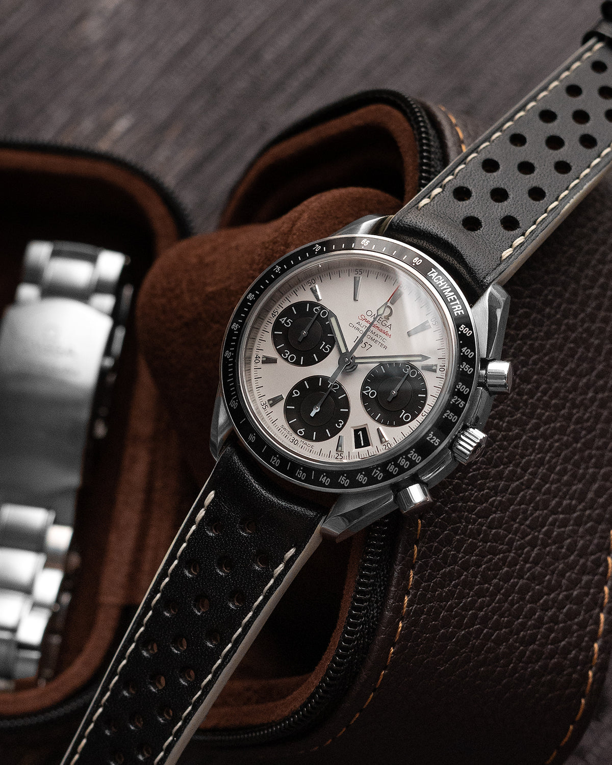 Rally Leather Strap (Black)