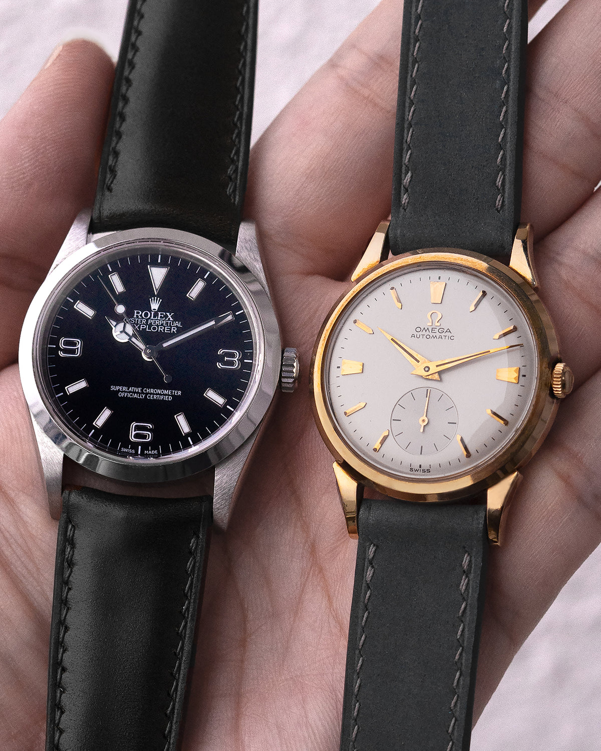 Shell Cordovan Strap (Black)