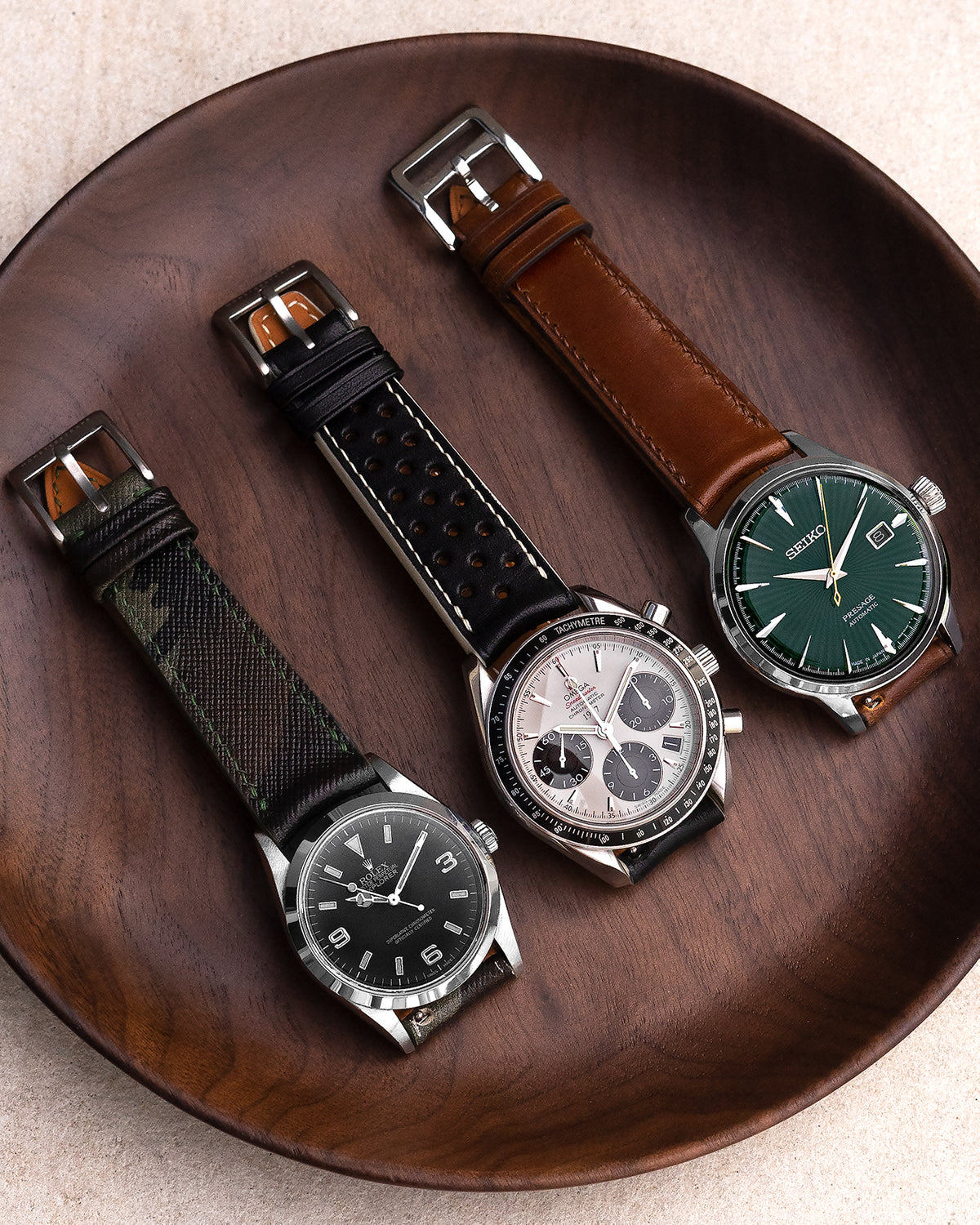 Shell Cordovan Strap (Cognac)