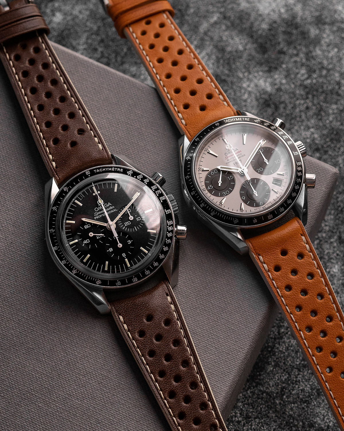 Rally Leather Strap (Chocolate)