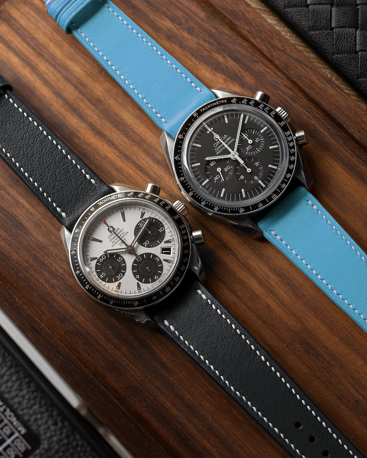 Swift Leather Strap (Light Blue)