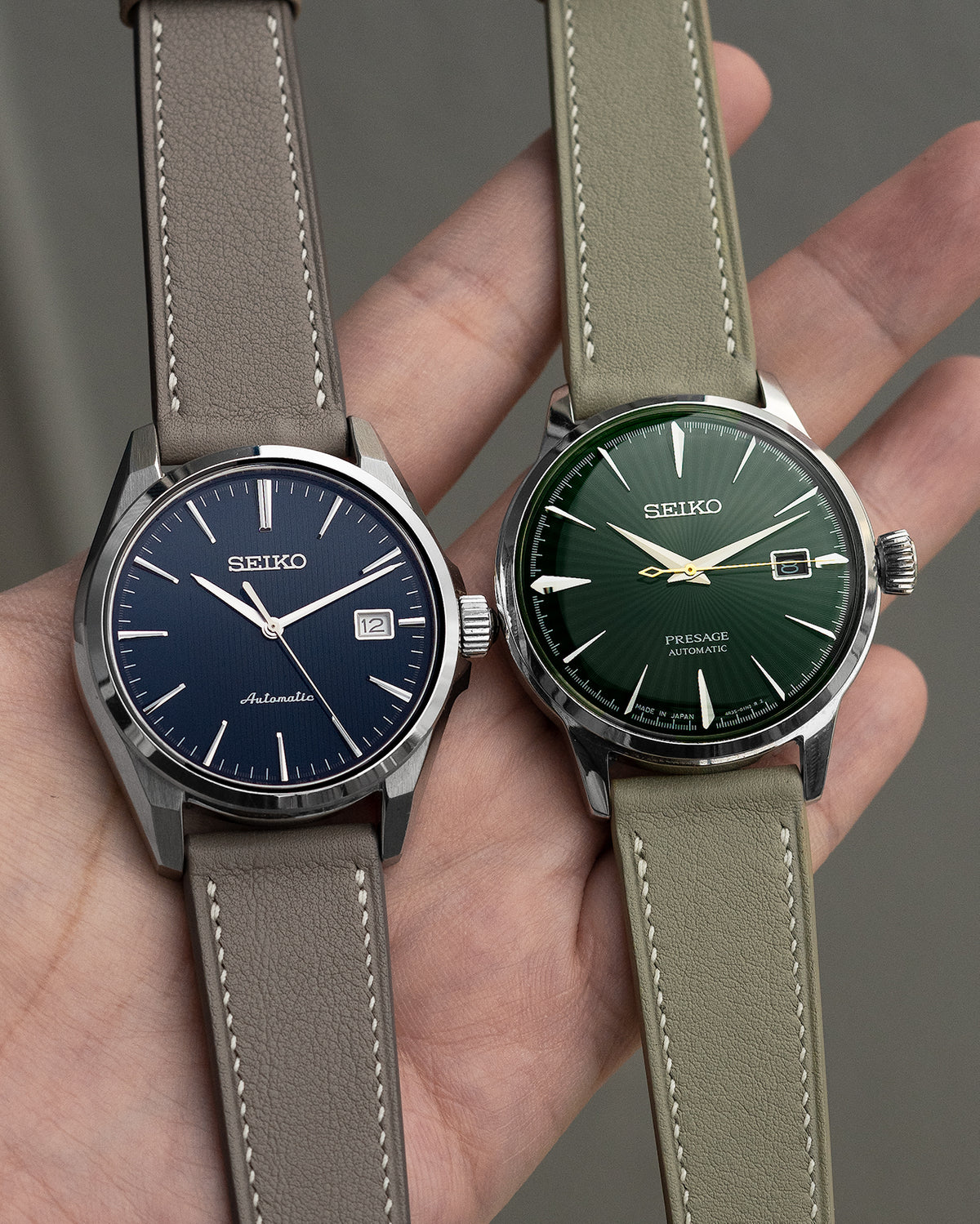 Swift Leather Strap (Vert Pale)