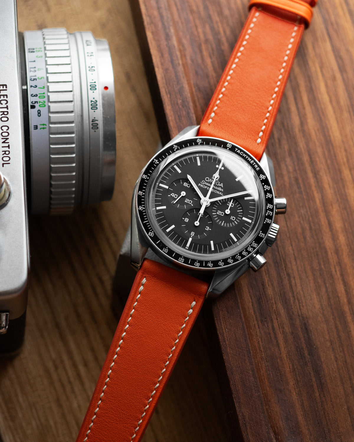 Swift Leather Strap (Orange)