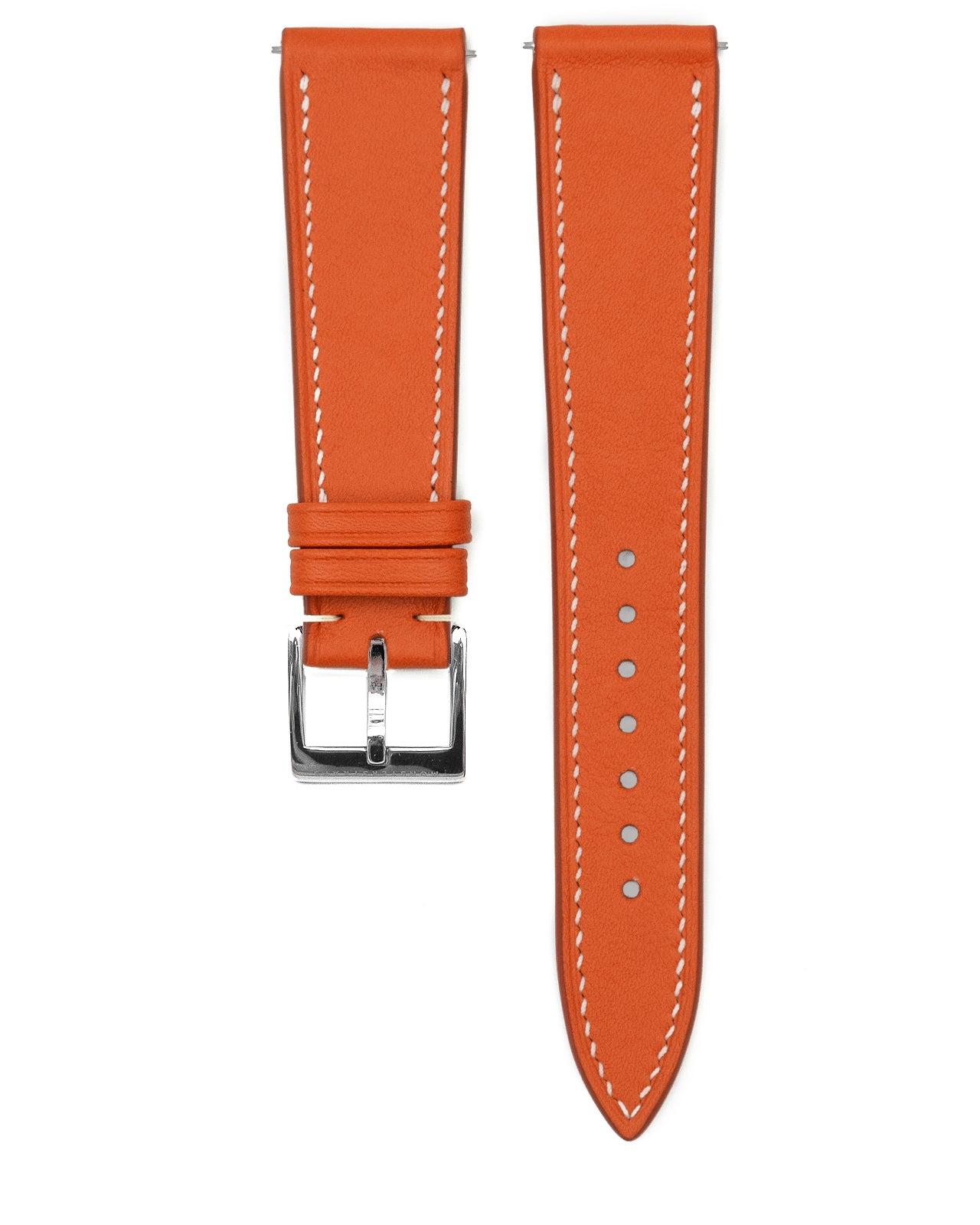 Swift Leather Strap (Orange) - Monstraps
