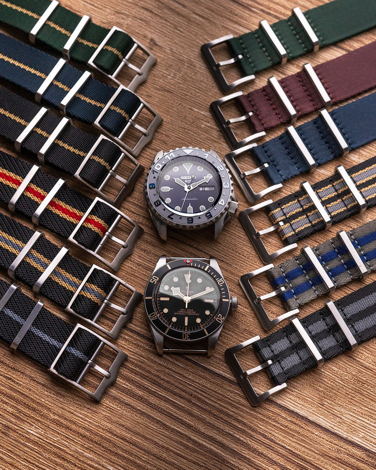 Nylon M III - Grey &amp; Blue Bond