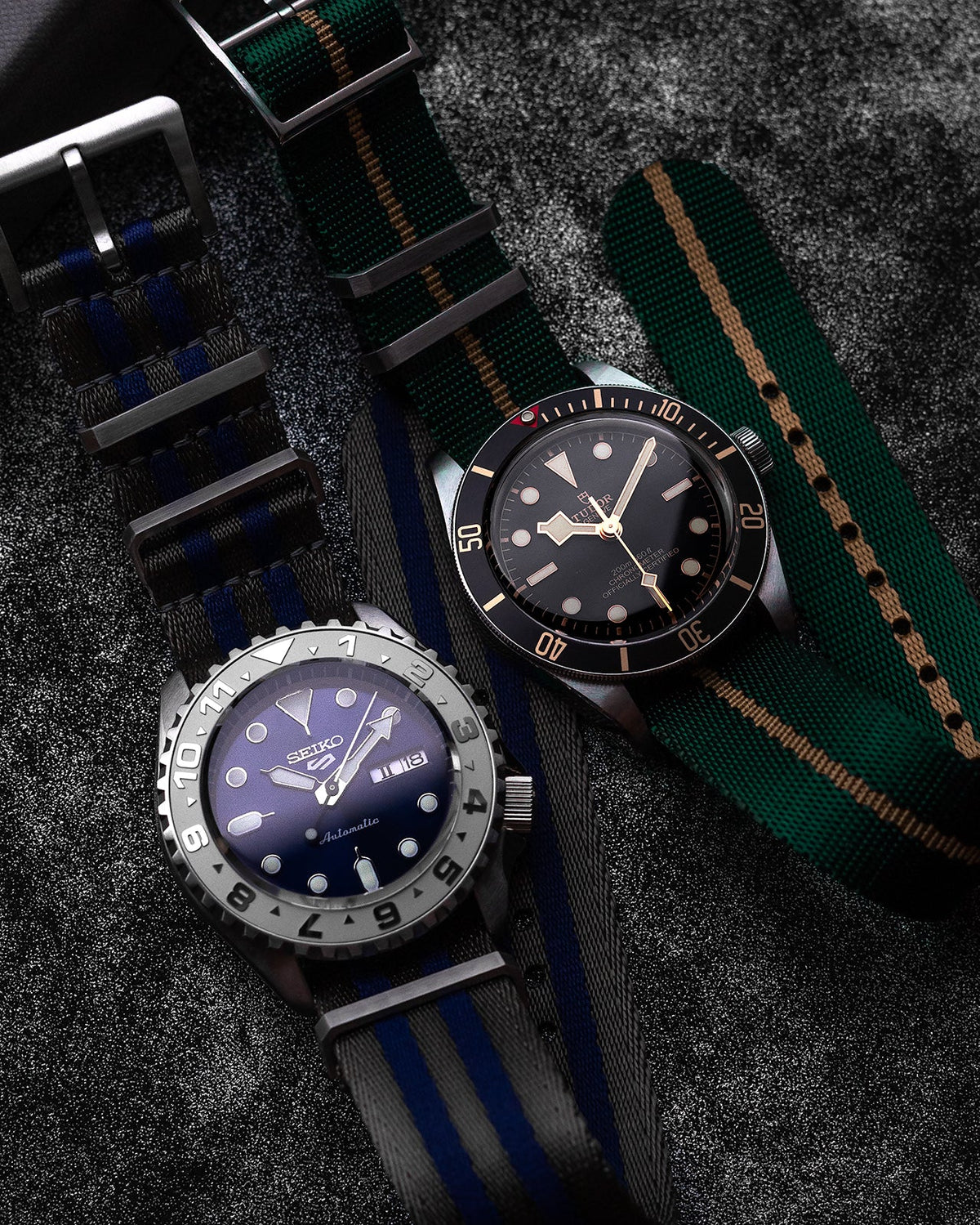 Nylon M III - Grey &amp; Blue Bond