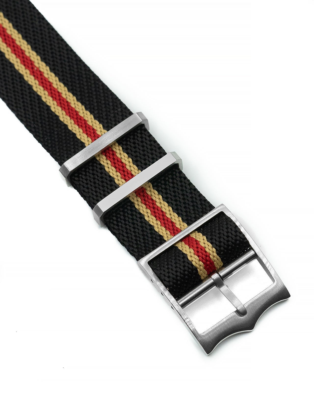 Blackbay Adjustable II - Midnight Black with Red + Khaki Centerline