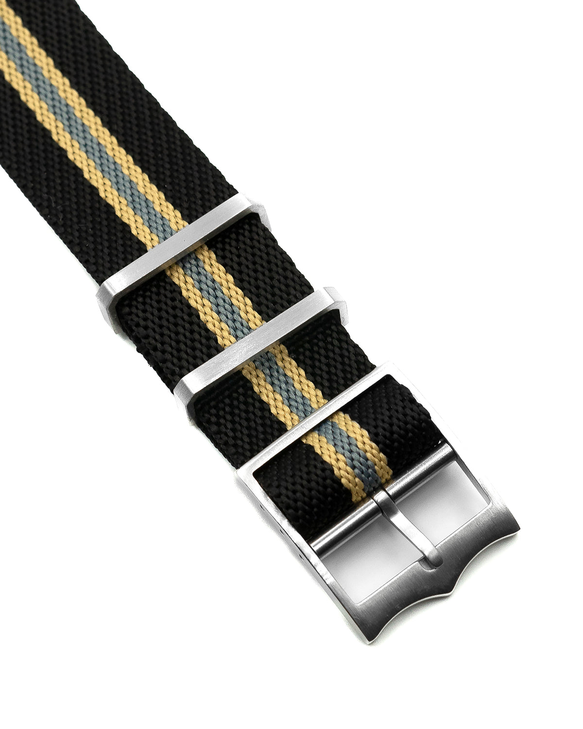 Blackbay Adjustable II - Midnight Black with Blue + Khaki Centerline