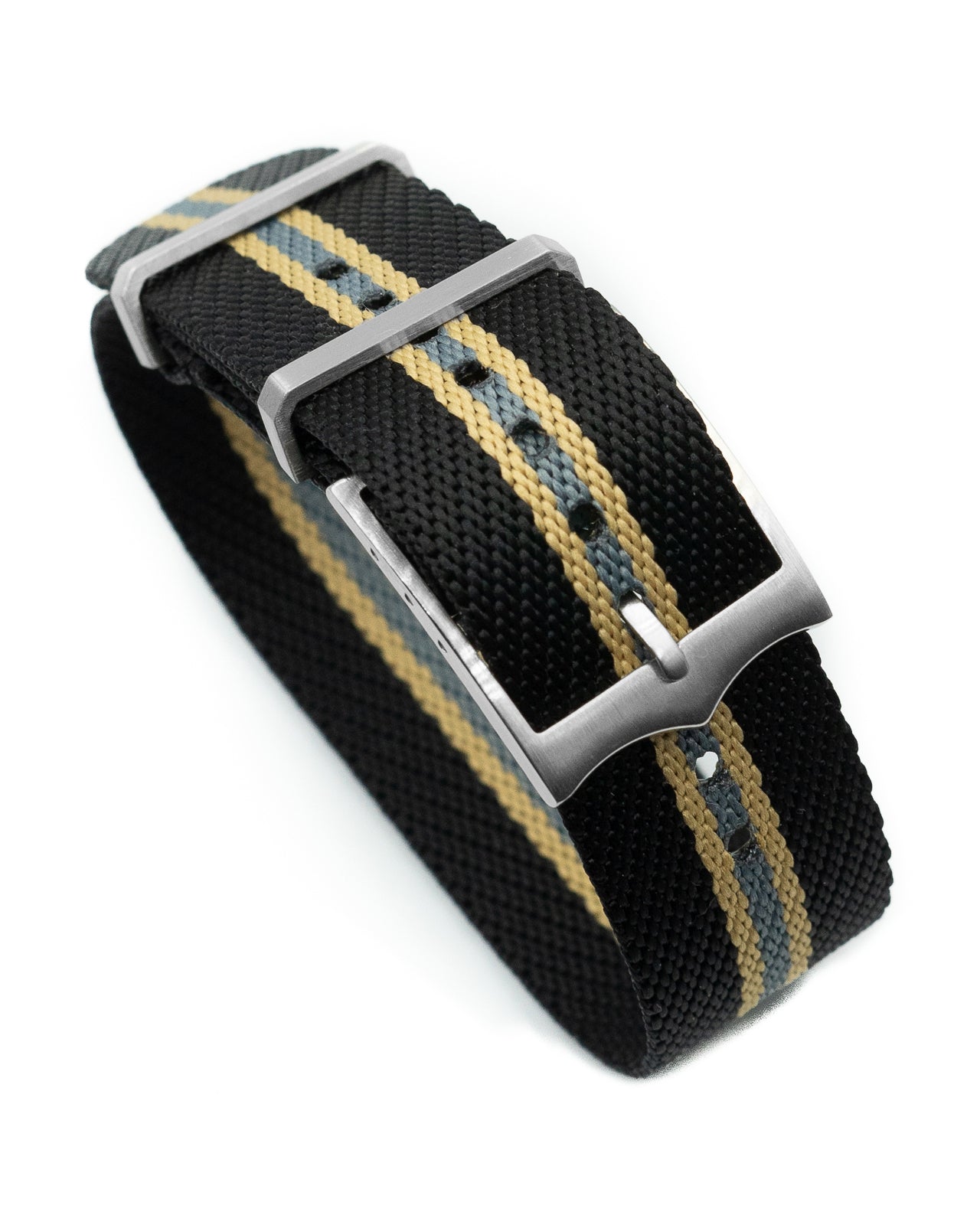 Blackbay Adjustable II - Midnight Black with Blue + Khaki Centerline