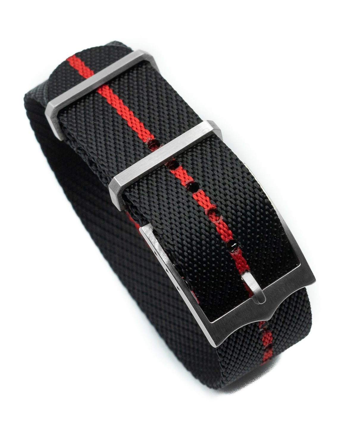 Blackbay Adjustable II - Midnight Black with Red Centerline