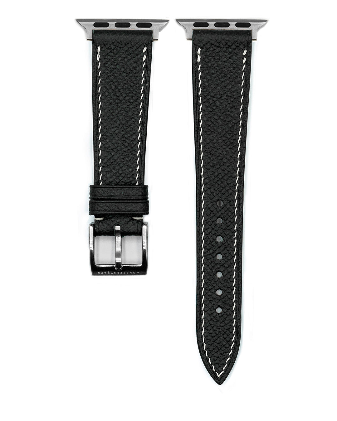 Apple Watch Black Epsom Leather Strap