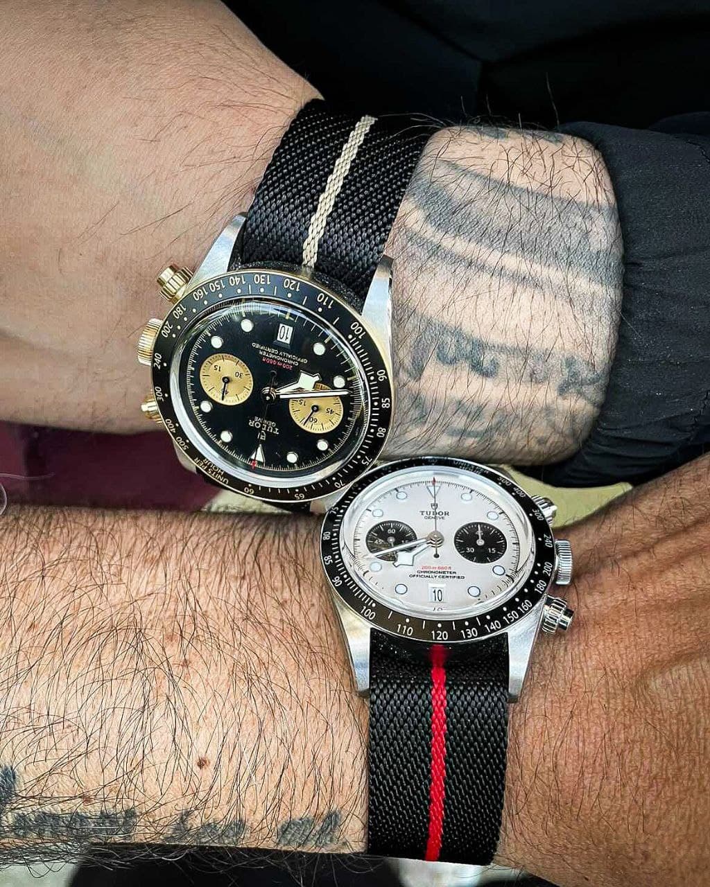 Blackbay Adjustable II - Midnight Black with Red Centerline