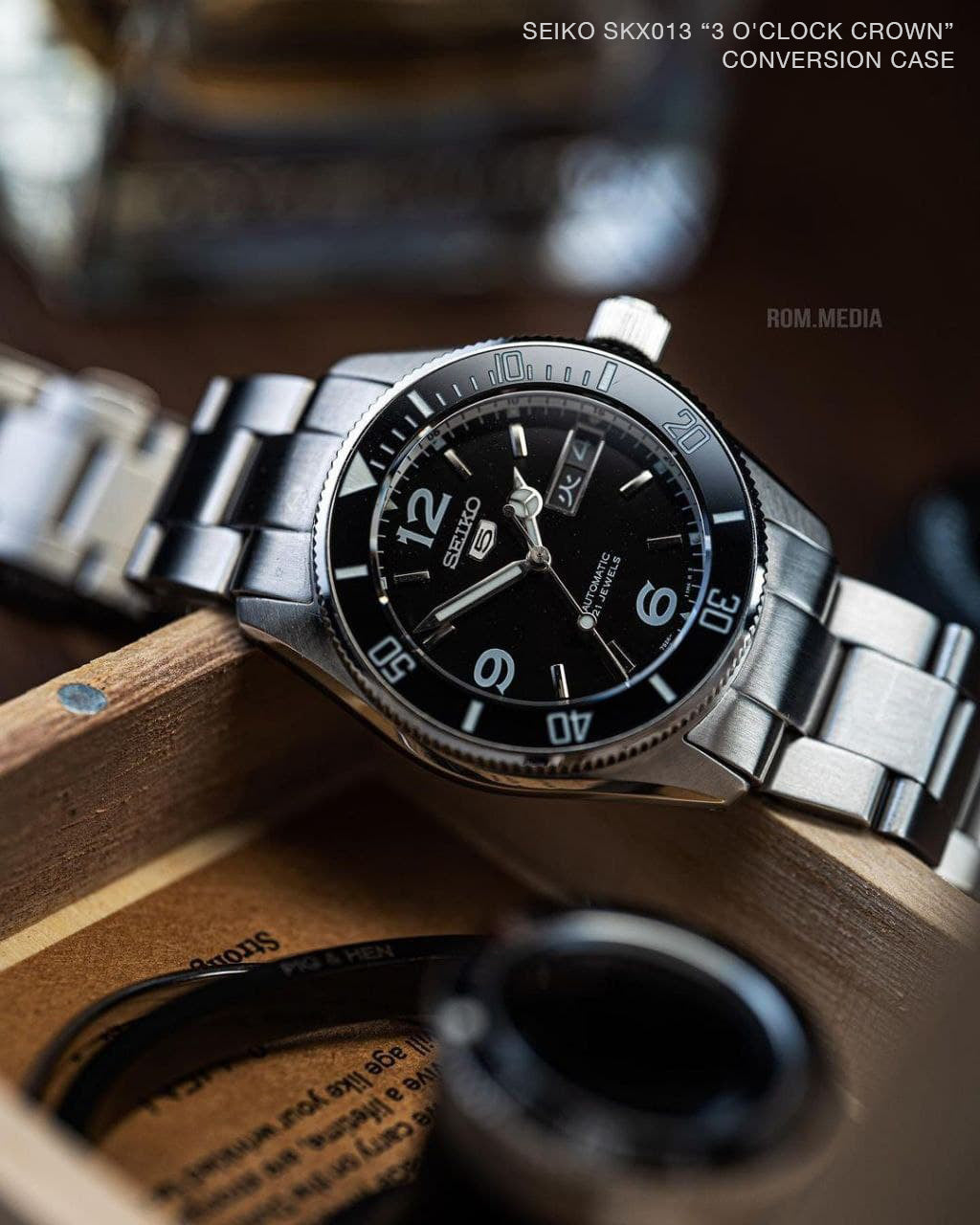 BRACELET SKX013 - OYSTER BRUSHED